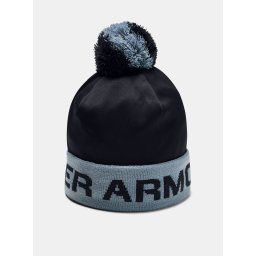 Caps Under Armour Boy\'S Gametime Pom Beanie-Blk