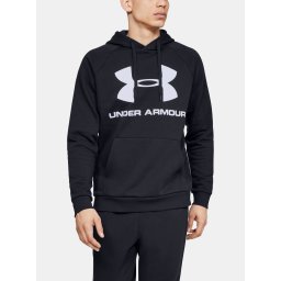 Sweatshirt Under Armour Rival Fleece Sportstyle Logo Hoodie-Blk