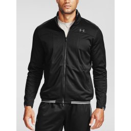 Sub Armour UA Recupera Knit Track Jacket-BLK Jacket