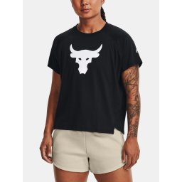 Under Armour T-Shirt UA PROJECT ROCK BULL SS-BLK - Women
