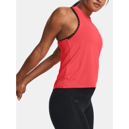 Under Armour Tank Top Knockout Novelty Tank-RED - Women