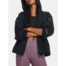Under Armour Jacket UA Rush Woven Novelty-BLK - Women