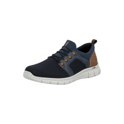 Rieker Sneaker low albastru marin / maro