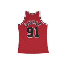 Mitchell & Ness Tricot 'Chicago Bulls Road 1997-98 Dennis Rodman' albastru / roșu / negru / alb