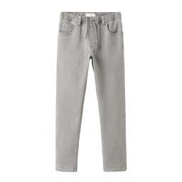 MANGO KIDS Jeans 'COMFY' gri deschis