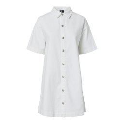 PIECES Rochie tip bluză 'PCSky' alb