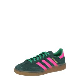 ADIDAS ORIGINALS Sneaker 'HANDBALL SPEZIAL' auriu / verde închis / roz