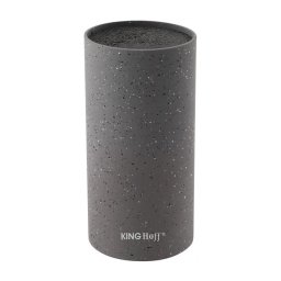 Suport cutite Kinghoff KH 1249, 11x22 cm, Universal, Marmura gri