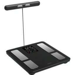 Cantar analizator Klausberg KB 7856, Pana la 180 kg, Bluetooth, Android/iOS, Ecran LCD, 14 valori corporale, Negru