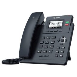 Telefon Ecran LCD Yealink 2.3" 132x64, 2x Gigabit Ethernet, 2x RJ9, 2x VoIP, 2x SIP, PoE