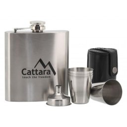Vesela camping Set butelca 175ml cu 4 pahare Cattara TT13625