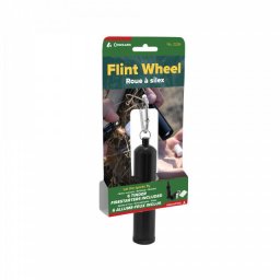 Capsula depozitare cu cremene si accesorii aprins foc Coghlans Flint Wheel - C2226