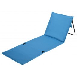 Sezlong pentru plaja pliabil Korfu Albastru Cattara 160 x 55 cm - TT13515