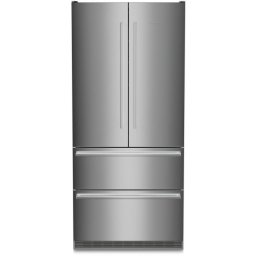 Aparate Frigorifice CBNste 8872 No Frost 203 cm Inox, 522 l Clasa E Gri