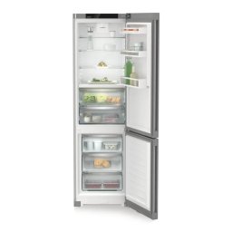 Aparate Frigorifice CBNsdc 573i NoFrost, BioFresh, 60 cm, 360 l, SmartDeviceBox integrat, Sertar Meat & Dairy, SuperCool, Clasa C, SmartSteel