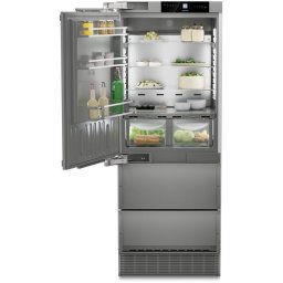 Aparate Frigorifice ECBNe 7871 39dB 402L Clasa E Bio Fresh No Frost Gri