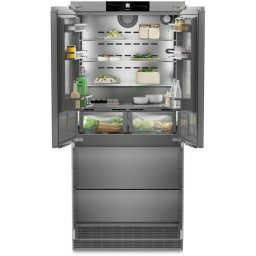 Combine frigorifice ECBNe 8872 NoFrost Clasa E Incorporabil Argintiu