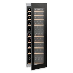 Frigider de temperare a vinurilor încorporabil EWTgb 3583 Vinidor, 182 cm, Capacitate 83 sticle, Clasa G, Negru