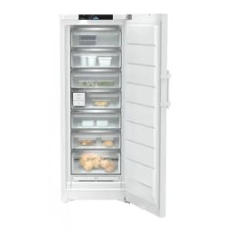 Congelator FNc 727i Peak, NoFrost, 70 cm, 363 l, SmartDeviceBox integrat, EasyTwist-Ice, SuperFrost, EasyOpen, Clasa C, Alb