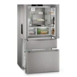 Combina frigorifica French Door MBsddi 9528 Plus, BioFresh si NoFrost, dozator apa/gheata, 90 cm, 538 l, SmartDevice, Clasa D, SmartSteel