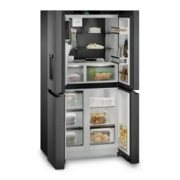 Combina frigorifica cu 4 usi MBbsdi 9028 Plus, BioFresh si NoFrost, 90 cm, 545 l, dozator apa/gheata, SmartDevice, Clasa D, BlackSteel