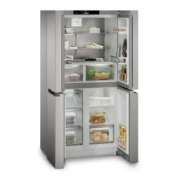 Combina frigorifica cu 4 usi MBsddi 9024 Plus, BioFresh si NoFrost, 90 cm, 572 l, IceMaker, VarioTempZone, SmartDevice, Clasa D, SmartSteel