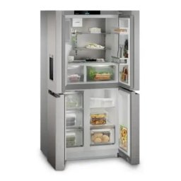 Combina frigorifica cu 4 usi MBsddi 9028 Plus, BioFresh si NoFrost, 90 cm, 545 l, dozator apa/gheata, SmartDevice, Clasa D, SmartSteel