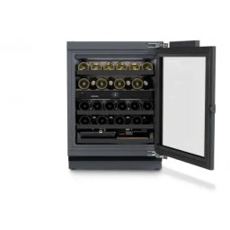 Vitrina de vin incorporabila Vinidor Selection UWpri 3662, doua zone, 92 l, 32 sticle, UVProtect, HumiditySelect, SmartDeviceBox, Clasa F