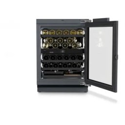 Vitrina de vin incorporabila Vinidor Selection UWpri 3782, doua zone, 101 l, 38 sticle, UVProtect Plus, HumiditySelect, SmartDeviceBox, Clasa F