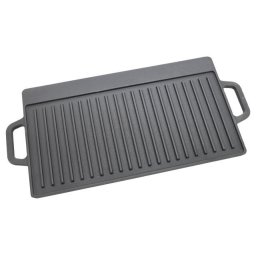 Plita pentru gratar cu doua fete din fonta 50x23x14cm Cattara TT13064