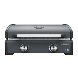 Plancha pe gaz Campingaz Sigma 2 Cook 2 arzatoare 6kw fonta emailata aprindere electronica - 2217204