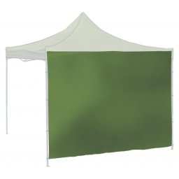 Perete lateral impermeabil pentru pavilion Cattara 2 x 3m verde - TT13340