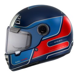 Casca MT Helmets Jarama Baux - Integrală, albastru mat, ECE 22.06