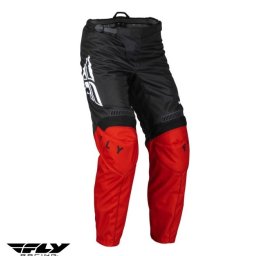 Pantaloni moto Fly Racing F-16 negru/rosu