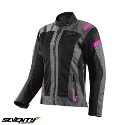 Geaca moto Seventy Degrees SD-JT68 Sahara - dama, vara, impermeabila, touring, gri