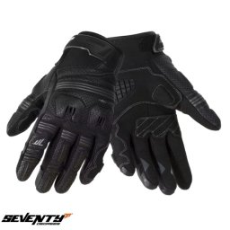 Manusi moto piele Seventy Degrees SD-N34 Sprint - barbati, vara, urban/naked, degete tactile