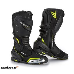 Ghete moto Seventy Degrees SD-BR1 - barbati, impermeabile, racing