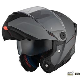 Casca MT Helmets Atom 2 SV - Flip-up, titanium mat, Ochelari soare incluși, ECE 22.06