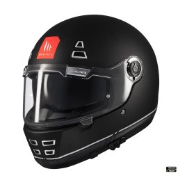 Casca MT Helmets Jarama SV - Integrală, negru mat, Ochelari soare incluși, ECE 22.06