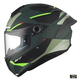 Casca MT Helmets Targo S Kay - Integrală, verde mat, ECE 22.06