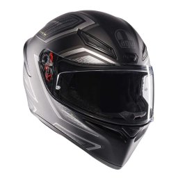 Casca AGV K1 S Sling - Integrală, negru/gri mat, ECE 22.06