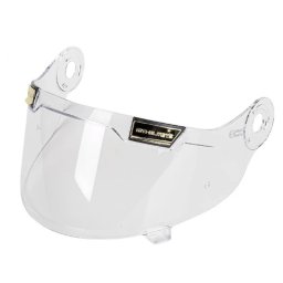 Viziera MT Jarama transparenta cu ornament ventilatie auriu
