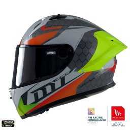 Casca MT Helmets KRE+ Carbon Projectile - Integrală, gri lucios