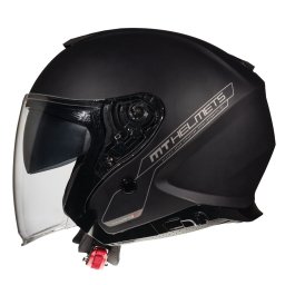 Casca MT Helmets Thunder III SV Jet - Open face, negru mat