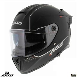Casca Axxis Hawk SV - Integrală, negru mat, Ochelari soare incluși, ECE 22.06