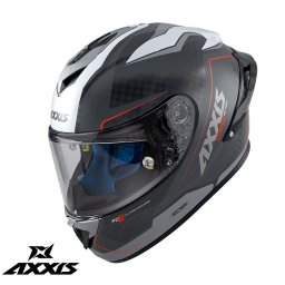 Casca Axxis Cobra Rage - Integrală, gri lucios