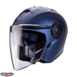 Casca Caberg Soho SV - Open face, albastru mat, Ochelari soare incluși, ECE 22.06