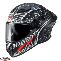 Casca Caberg Drift Evo II SV Crok - Integrală, negru/antracit/rosu fluor mat, Pinlock inclus, ECE 22.06