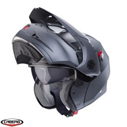 Casca Caberg Tourmax X SV - Flip-up, titanium mat, Ochelari soare incluși, ECE 22.06