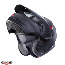 Casca Caberg Tourmax X SV - Flip-up, negru mat, Pinlock și ochelari soare incluși, ECE 22.06